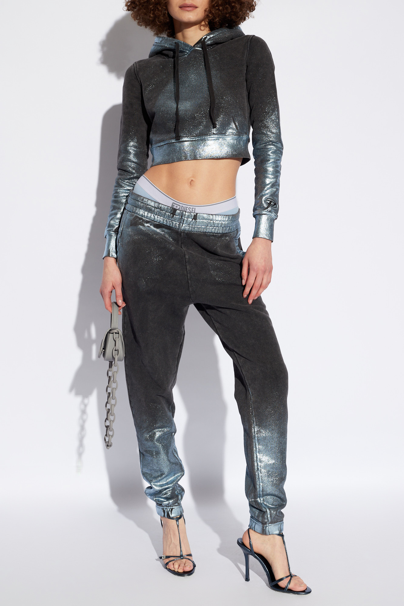 Diesel 'F-SLIMMY-HOOD-N1' hoodie | Women's | Vitkac